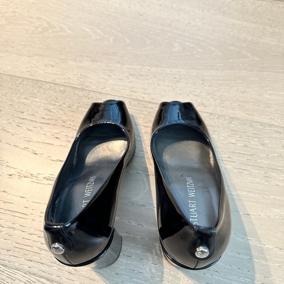 Stuart Weitzman Lille Peep Toe Pump - Picture 5 of 5